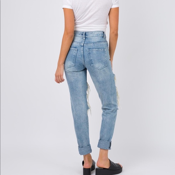 NWOT Princess Polly boyfriend jeans - Picture 3 of 5